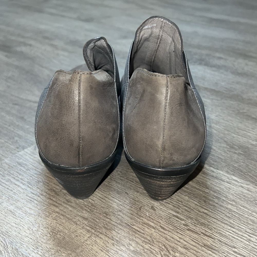 Eileen Fisher Perry Tumbled Nubuck Bootie Ankle Boots - Picture 6 of 8
